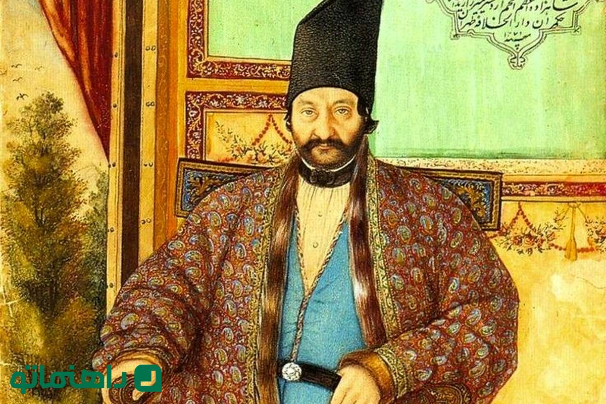 شمایلی از حضرت رسول که صنیع‌الملک آن را شبیه رافائل کشید