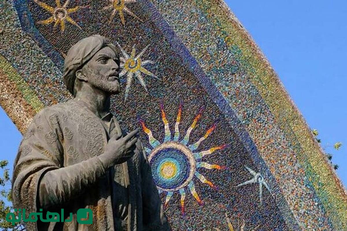 تشبیه زندگانی به میدان چوگان در این شعر رودکی