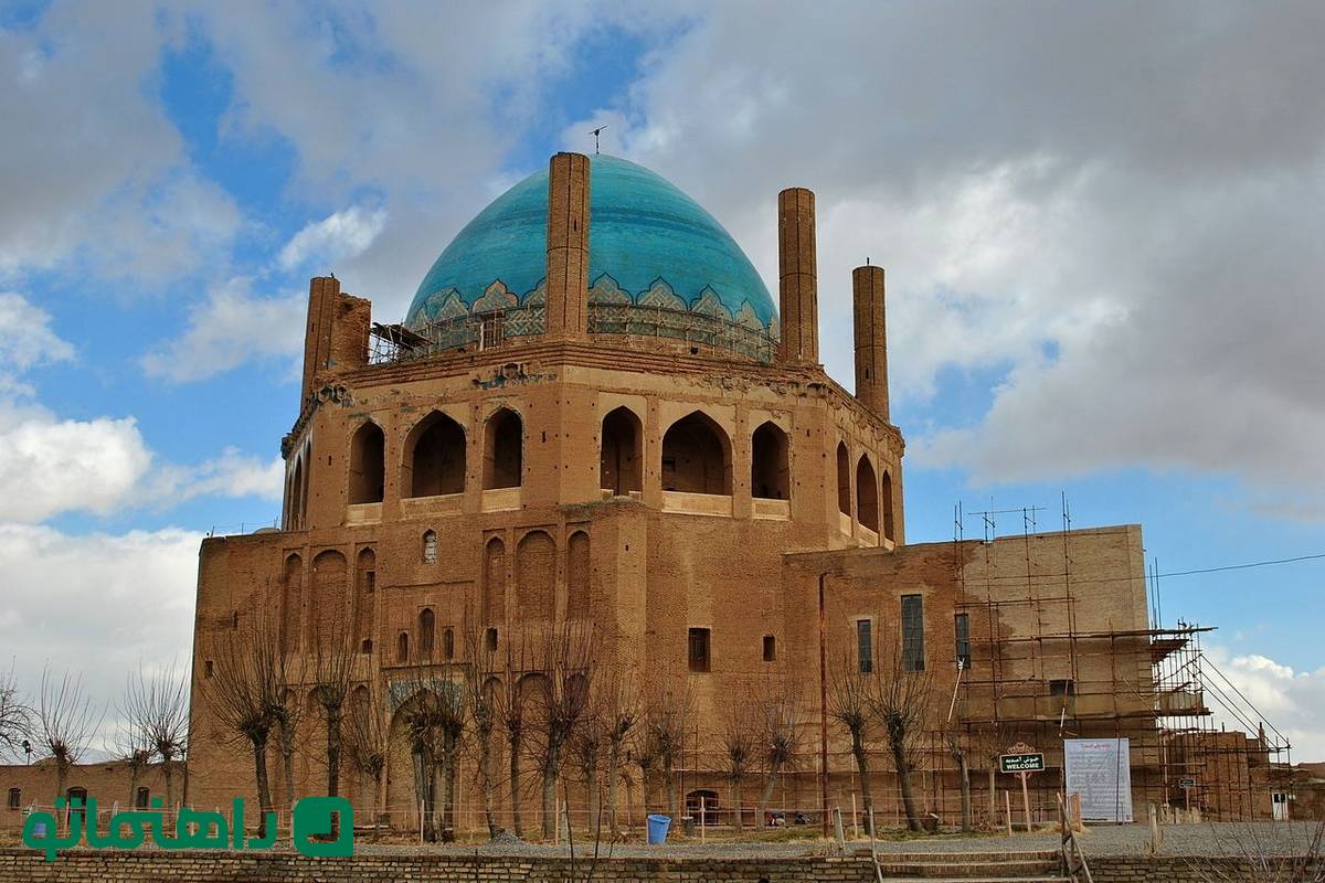 همراه الجایتو به بلندترین برج آجری جهان در زنجان