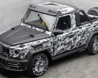 دست‌پخت جدید منصوری؛ مرسدس G63 وانت شد!