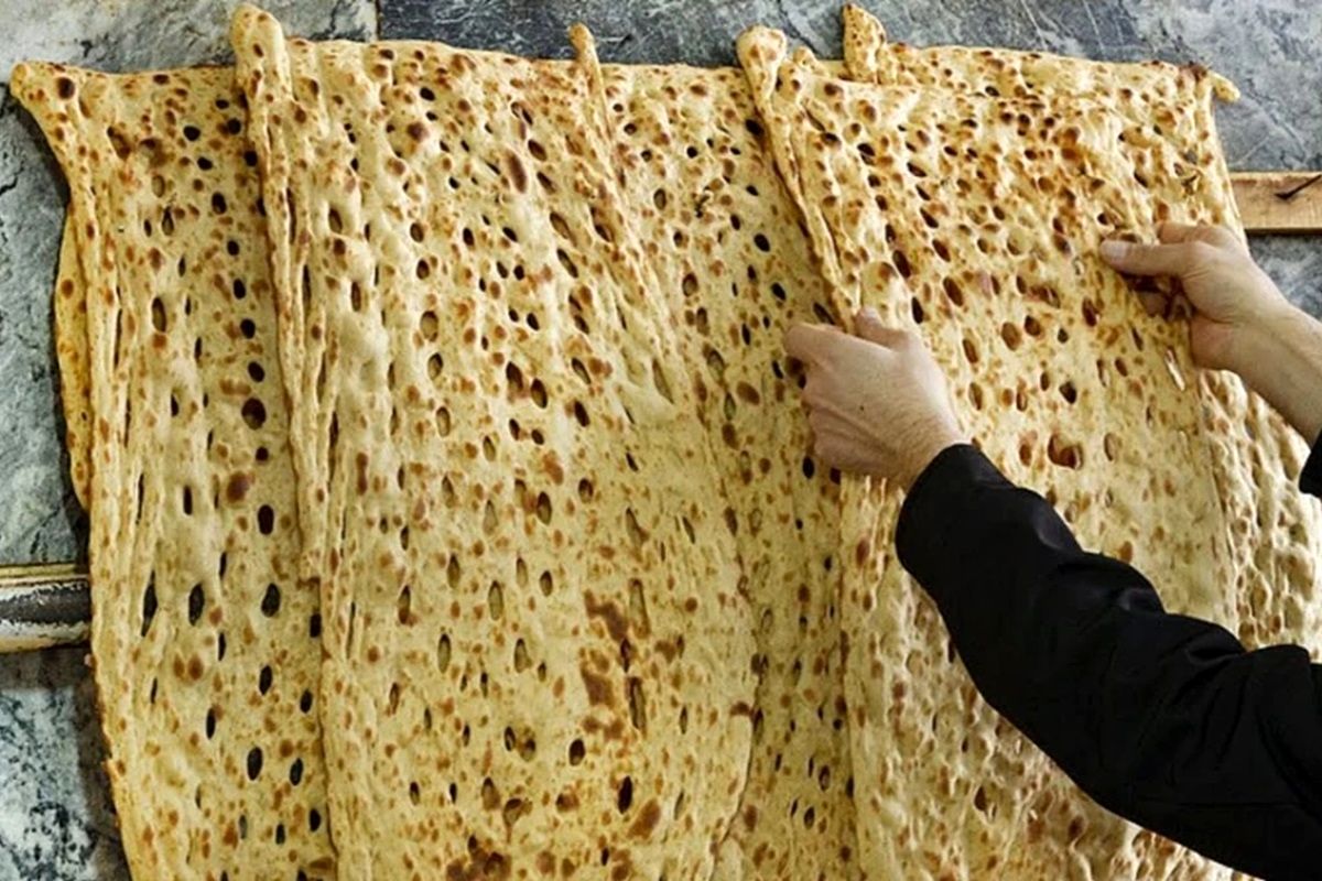 جولان سنگک 45 هزار تومانی در نانوایی‌های تهران! (تصویر)