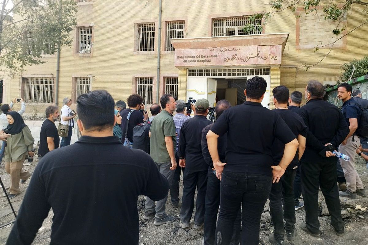 ببینید| تصاویر باورنکردنی زندان اوین پس از حمله اسرائیل!