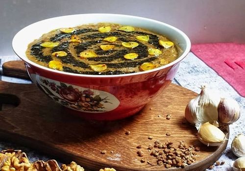 طرز تهیه آش گردو