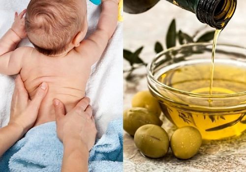 شش تاثیر باورنکردنی از فواید ماساژ نوزاد با روغن زیتون