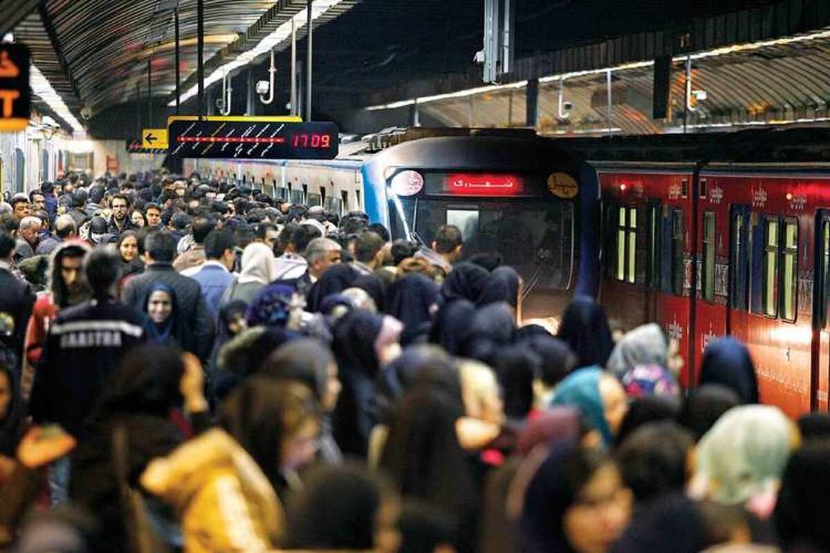 شلوغ‌ترین ایستگاه‌های مترو تهران معرفی شد!