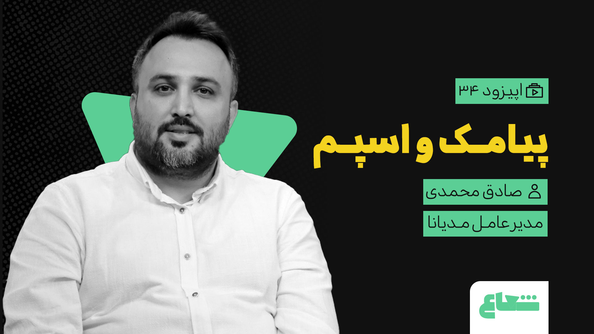 پیامک‌ها و اسپم؛ صادق محمدی، مدیرعامل مدیانا