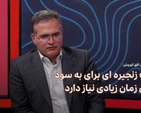 صنعت زنجیره ای برای به سود رسیدن زمان زیادی نیاز دارد